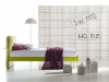 letto moderno tessile